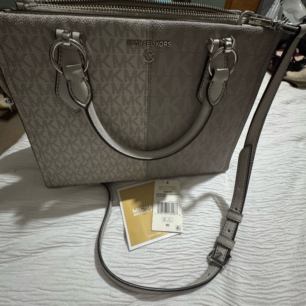 Michael Kors Gray Handbag